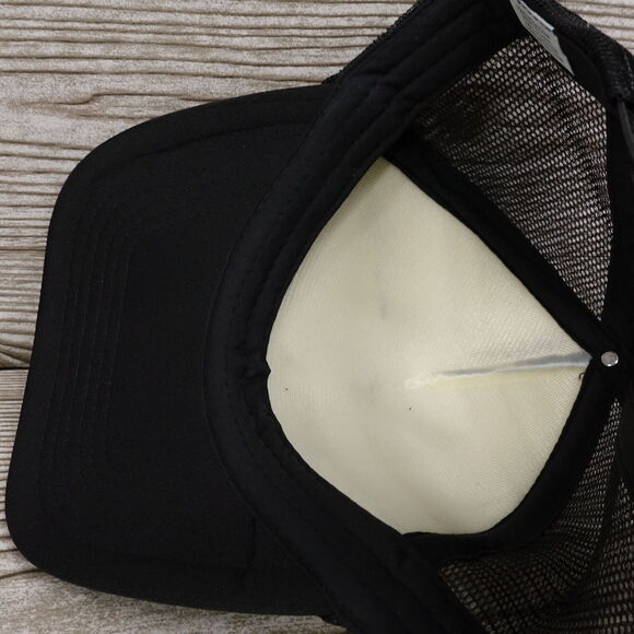 CAPTAIN MORGAN SMIRNOFF CROWN ROYAL HOCKEY BLACK WHITE SNAPBACK TRUCKER HAT CAP - Picture 7 of 8